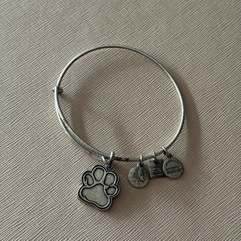 Alex and Ani Pet Paw Bracelet